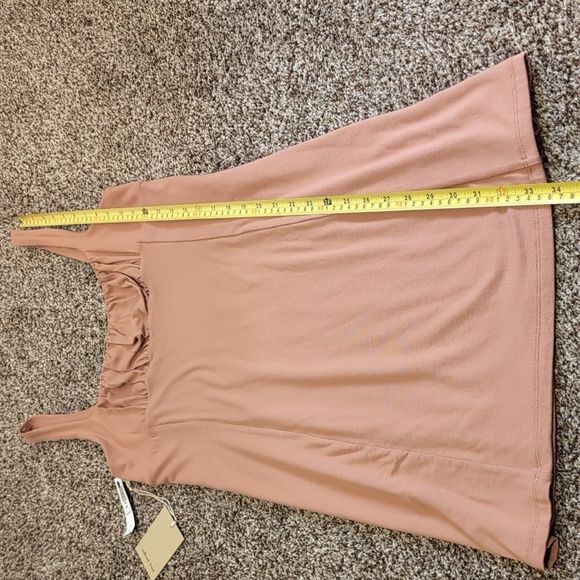 Wilfred Free Orbit Dress Ruched Front Large NEW - Picture 6 of 9